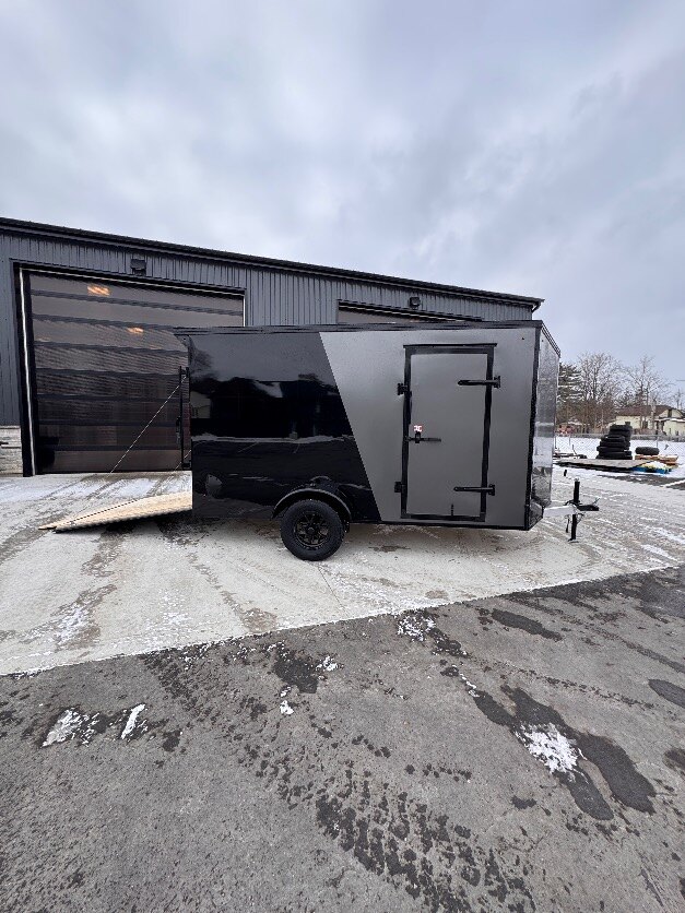 Aluminum Blackout 6x12 6.6 INT Enclosed cargoTrailer