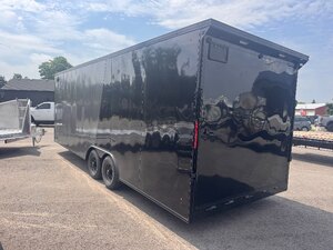 8.5x22VEE Tandem Axle 7.6Ft INT tandem 5200LB axles Height Enclosed cargo Trailer