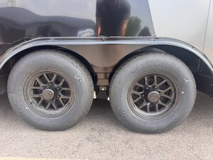 8.5x22VEE Tandem Axle 7.6Ft INT tandem 5200LB axles Height Enclosed cargo Trailer