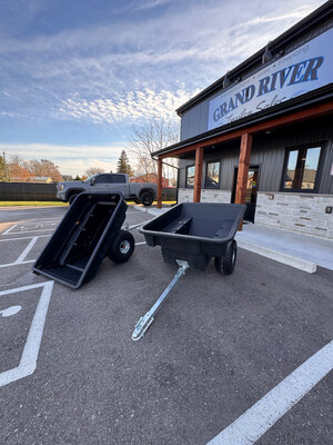 4x5 24” deep Canadian ATV off road trailer
