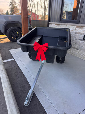 4x5 24” deep Canadian ATV off road trailer