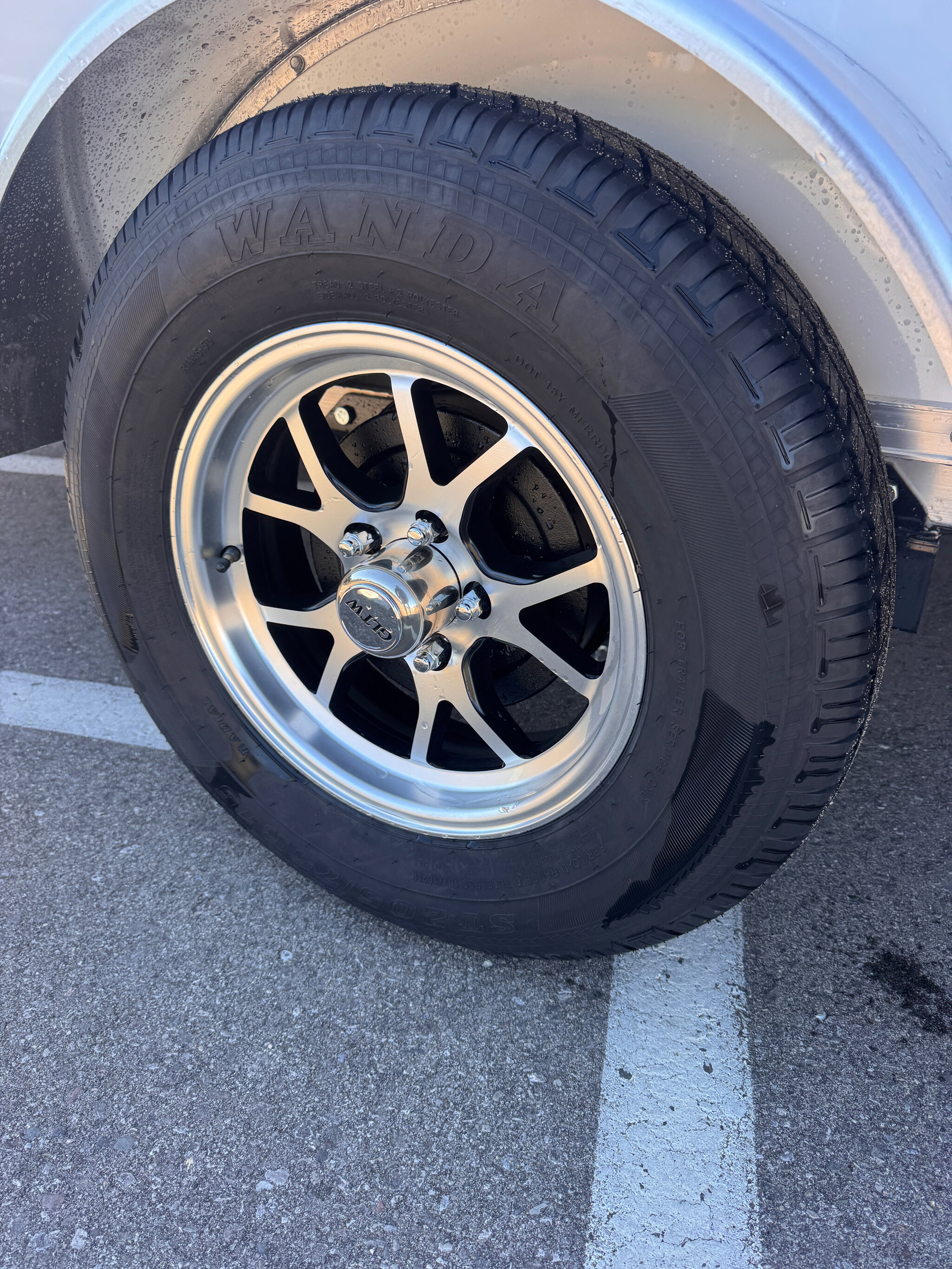 Aluminum 7x16 2 place Hybrid Snowmobile/ 2 ATV Trailer