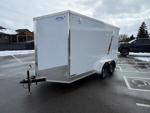 7x14 Tandem 7FT Interior Enclosed cargo trailer
