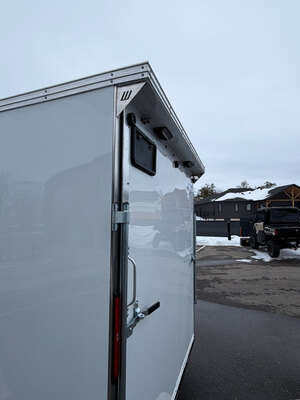 7x16 Tandem Axle 7Ft INT Height Enclosed Trailer