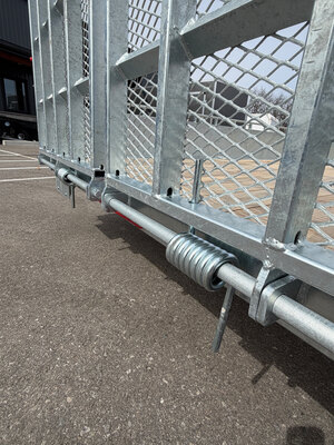 Galvanized 5 TON 7x14 Tandem Axle Landscape Trailer