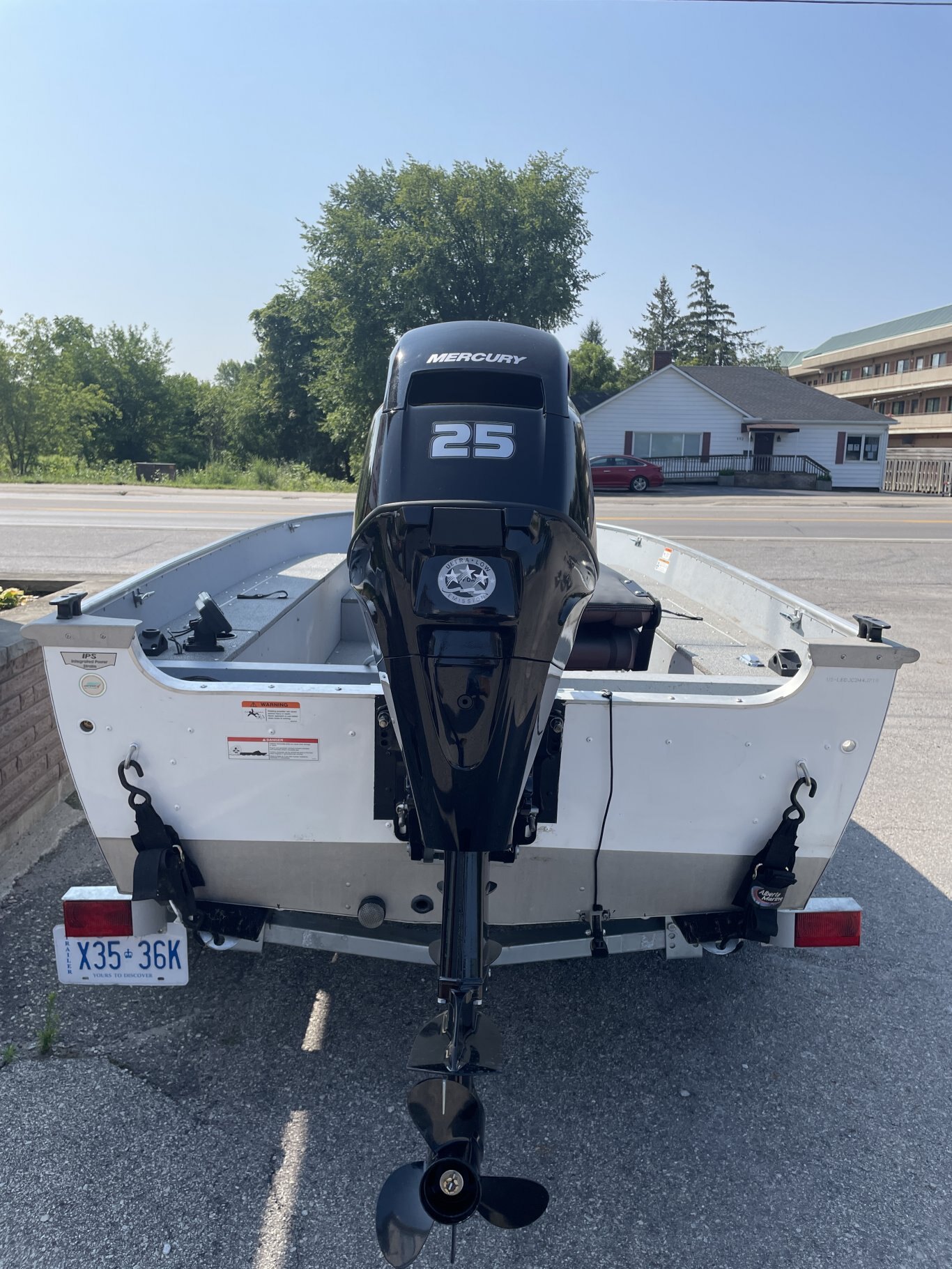 2018 Lund 1400 Fury SS NEW 25HP Mercury FourStroke