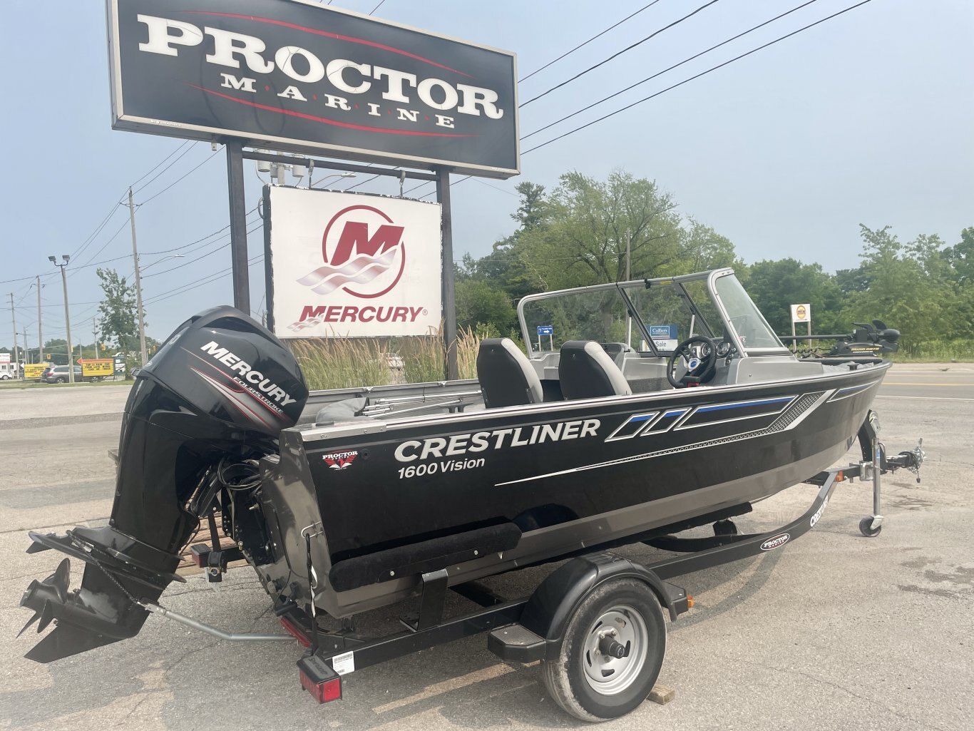 2016 Crestliner 1600 Vision ONLY 58.8hrs!!!