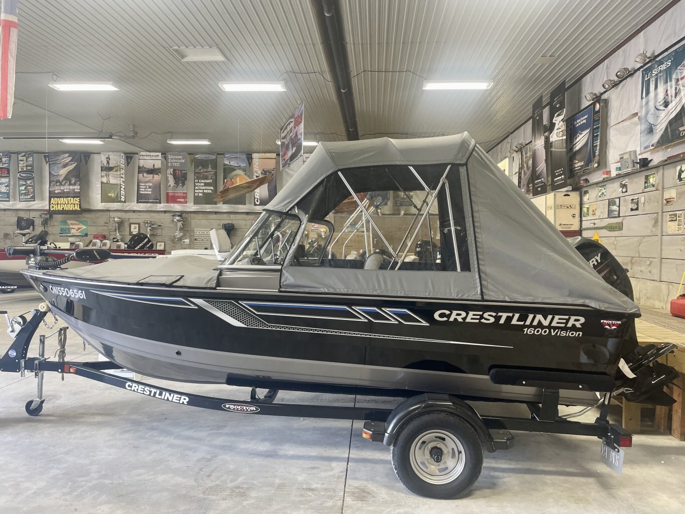 2016 Crestliner 1600 Vision ONLY 58.8hrs!!!