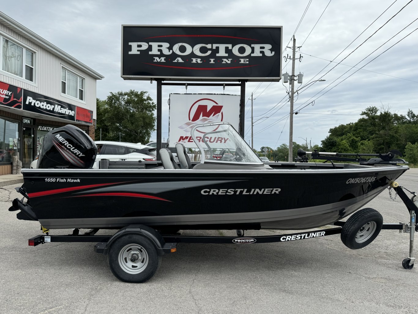 2015 Crestliner 1650 Fish Hawk WT