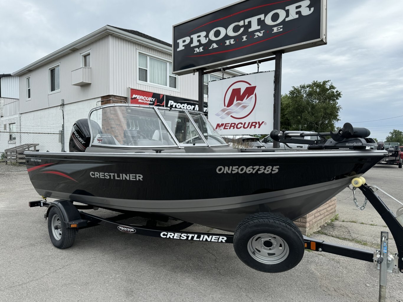 2015 Crestliner 1650 Fish Hawk WT