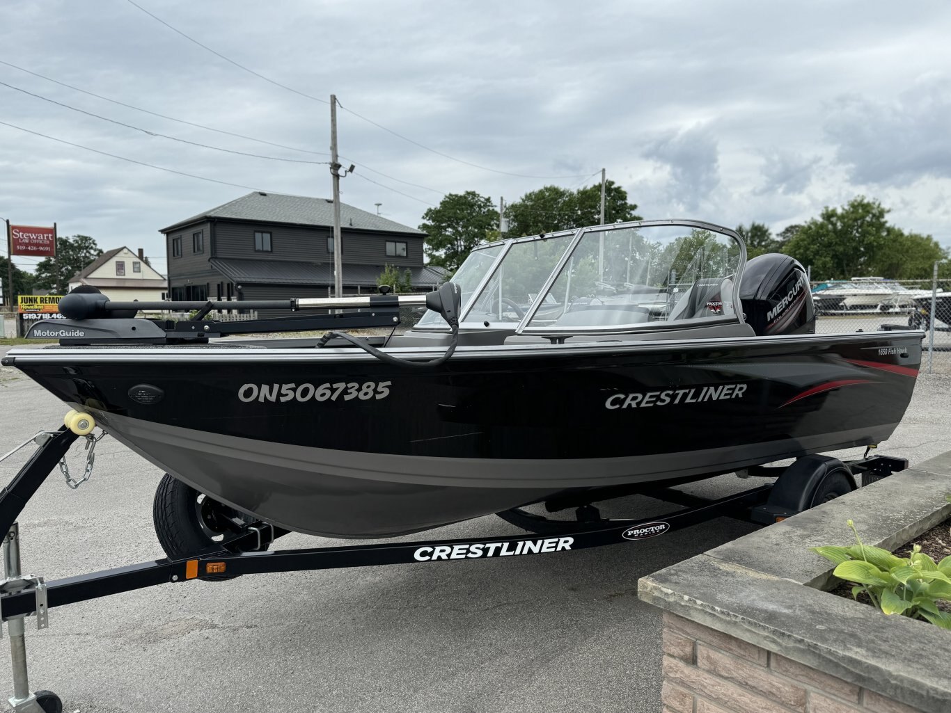 2015 Crestliner 1650 Fish Hawk WT