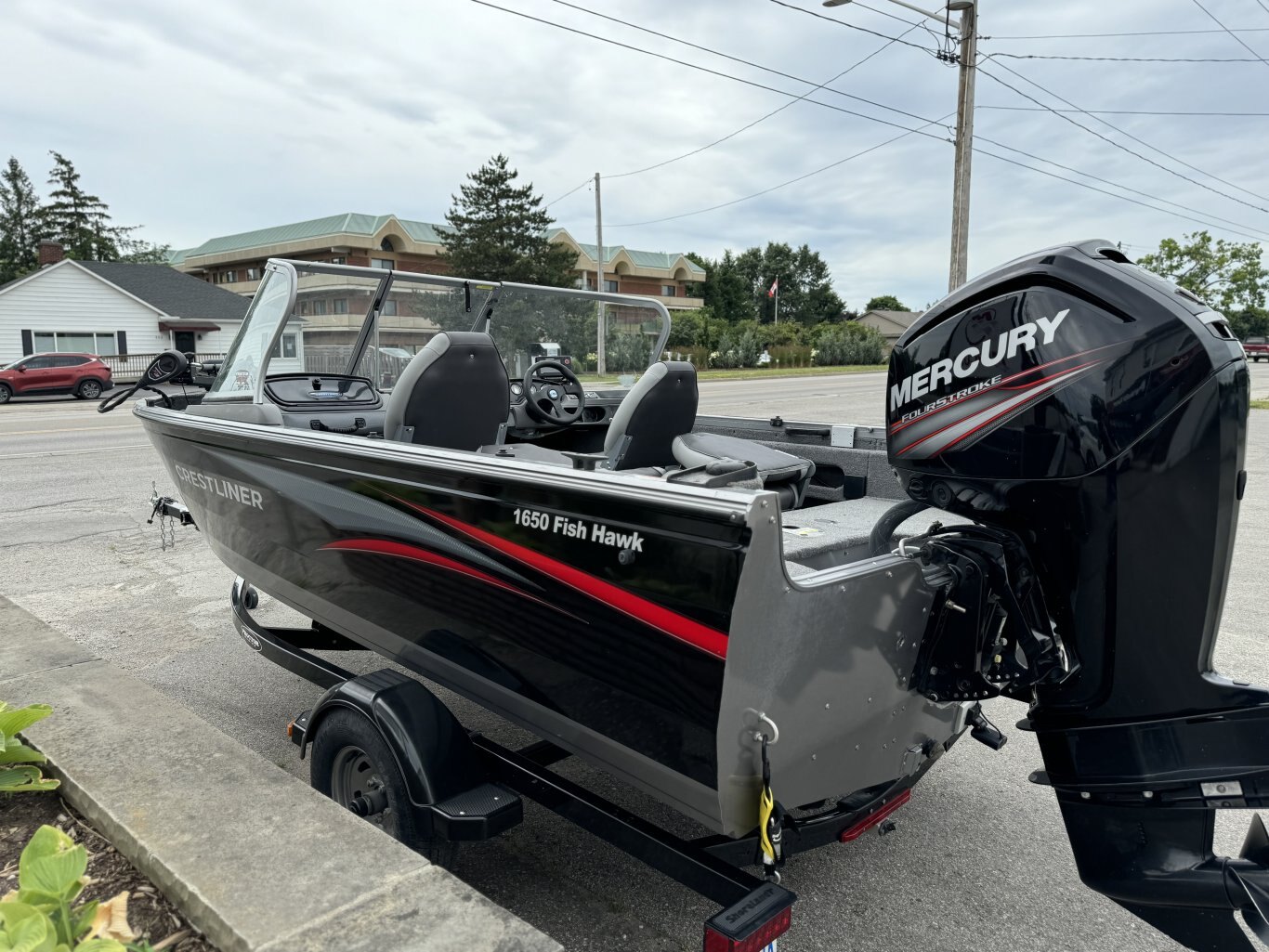 2015 Crestliner 1650 Fish Hawk WT