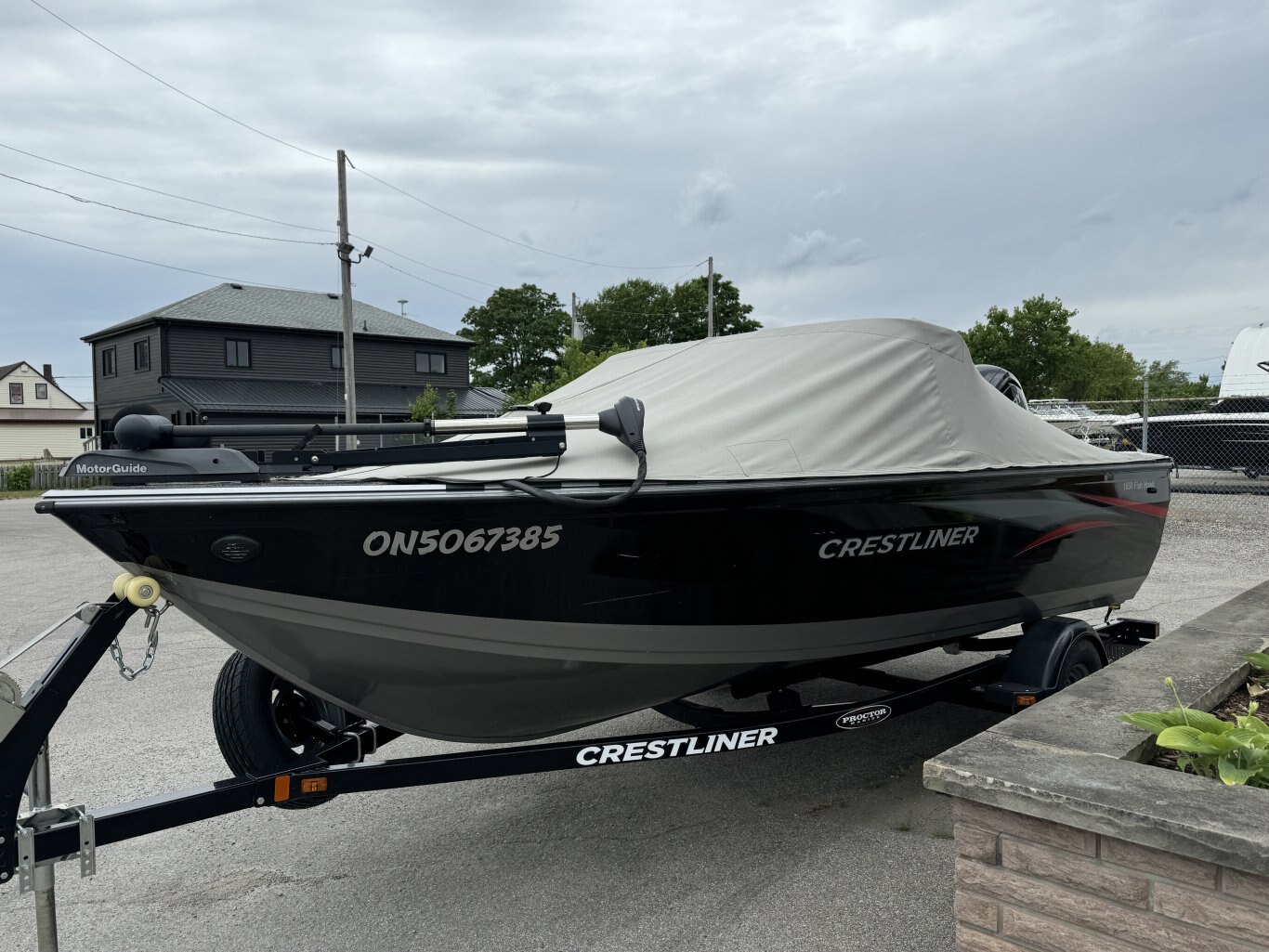 2015 Crestliner 1650 Fish Hawk WT