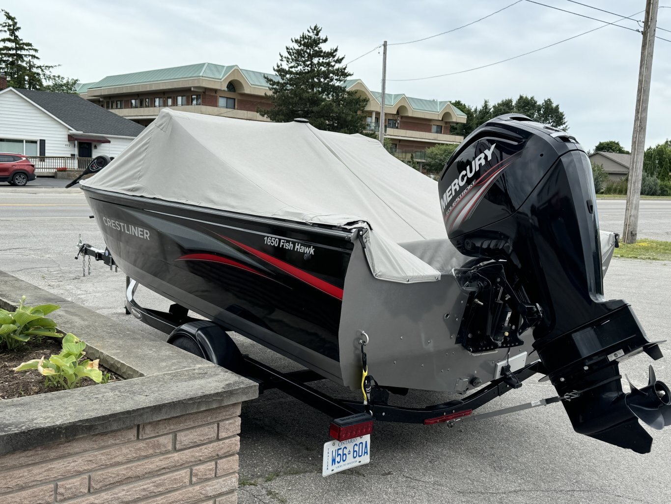 2015 Crestliner 1650 Fish Hawk WT