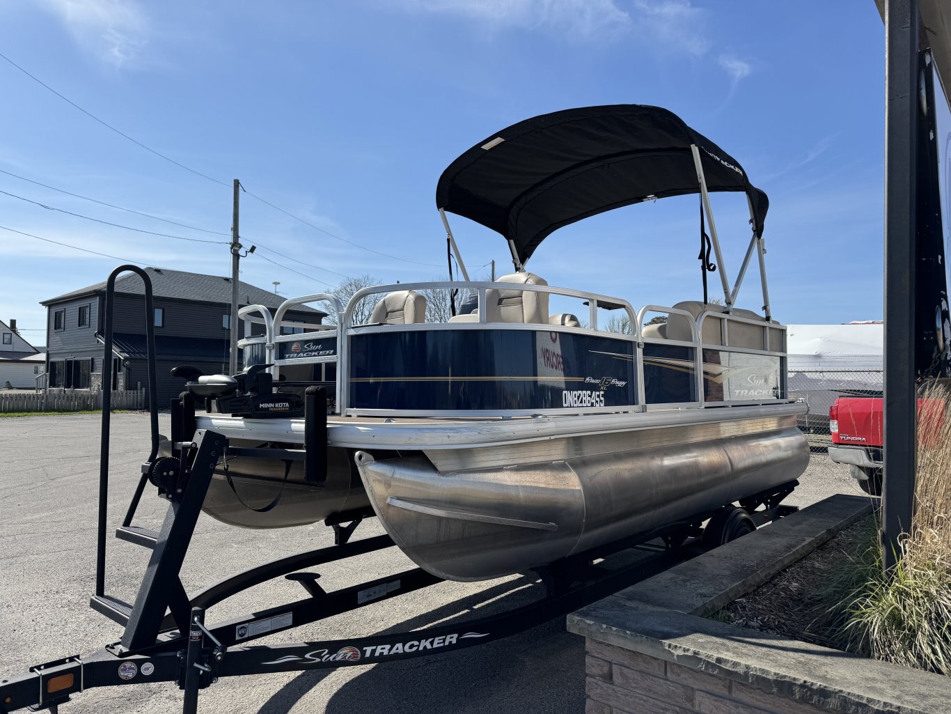 2022 SunTracker Bass Buggy 16XL Pontoon Boat