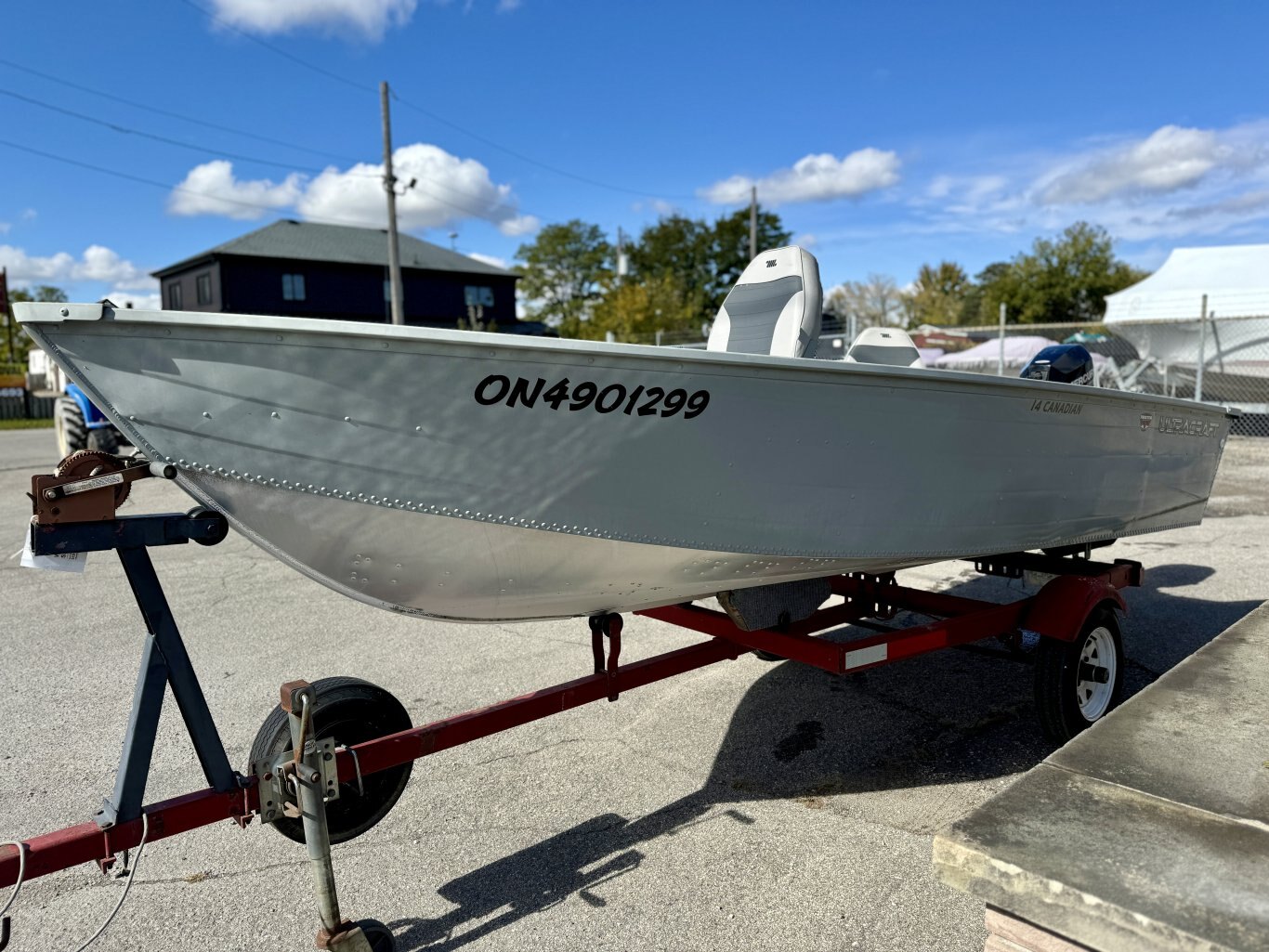 2014 Ultracraft Canadian Tiller 20HP Mercury FourStroke (2020)