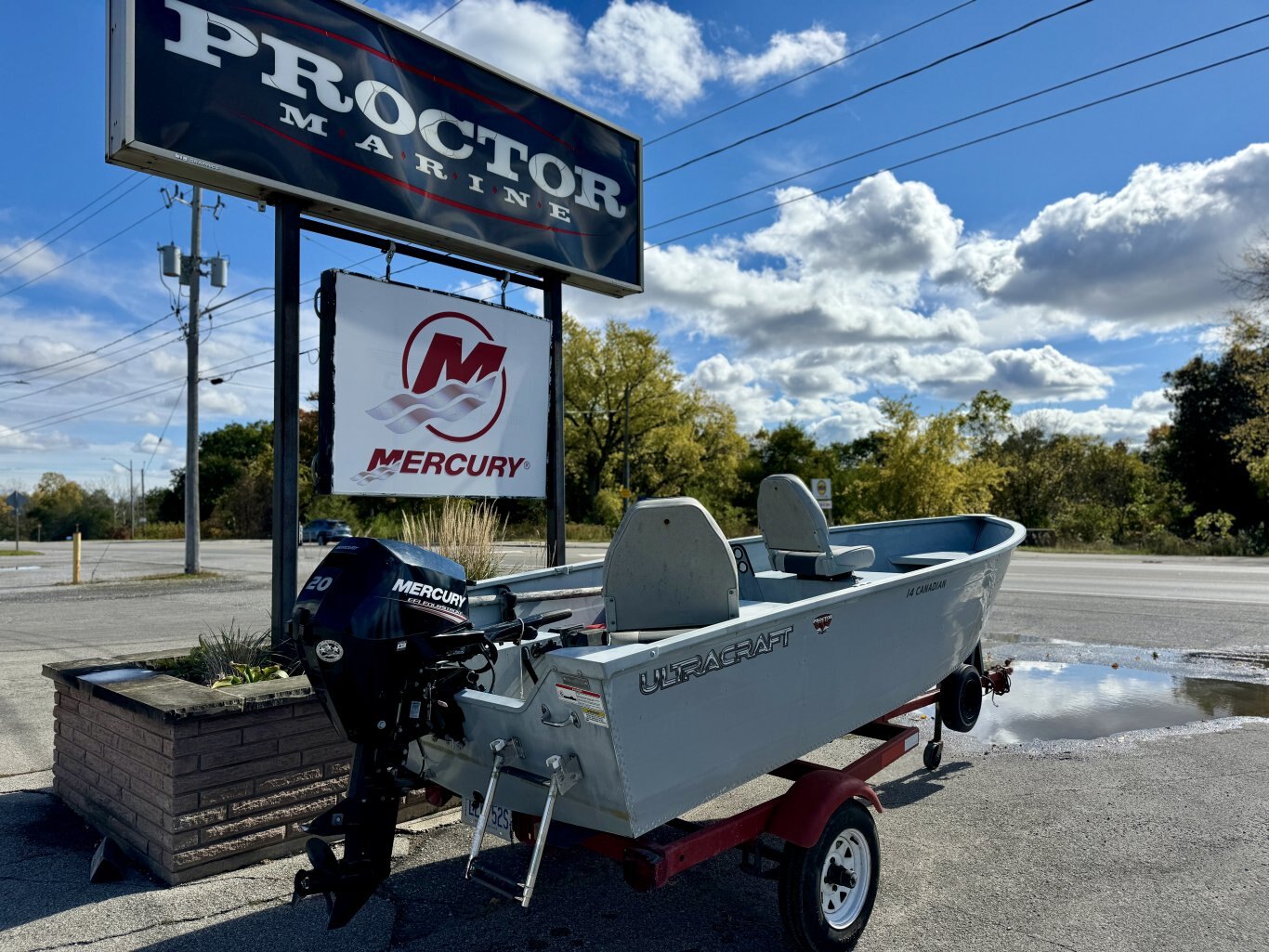 2014 Ultracraft Canadian Tiller 20HP Mercury FourStroke (2020)