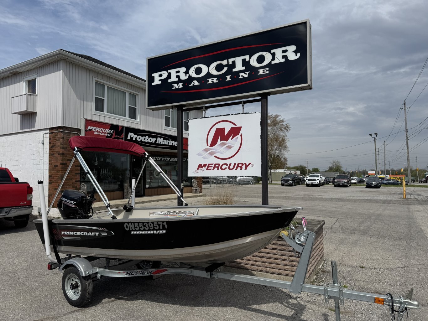 2016 Princecraft Ungava Tiller 15HP Mercury FourStroke (2018)