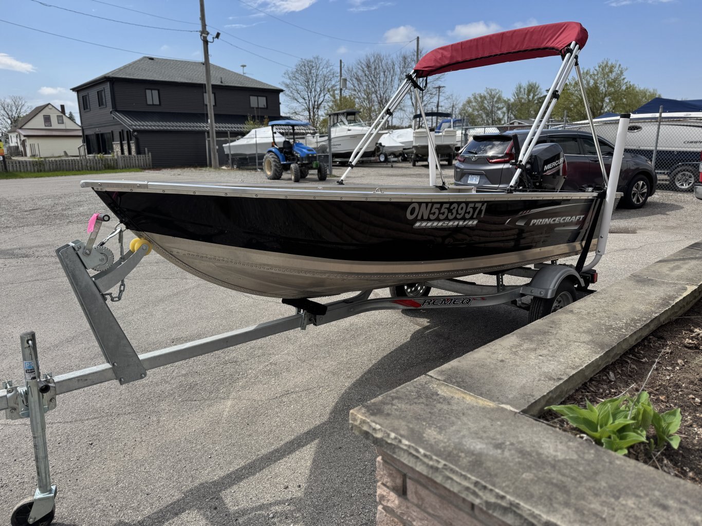 2016 Princecraft Ungava Tiller 15HP Mercury FourStroke (2018)