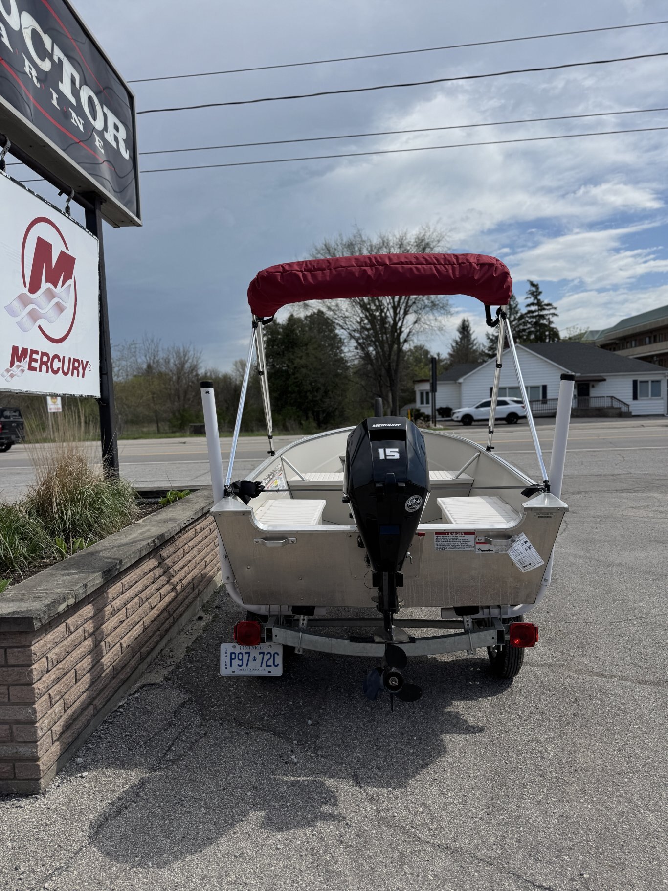 2016 Princecraft Ungava Tiller 15HP Mercury FourStroke (2018)