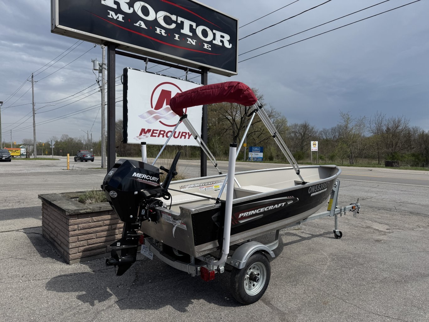 2016 Princecraft Ungava Tiller 15HP Mercury FourStroke (2018)