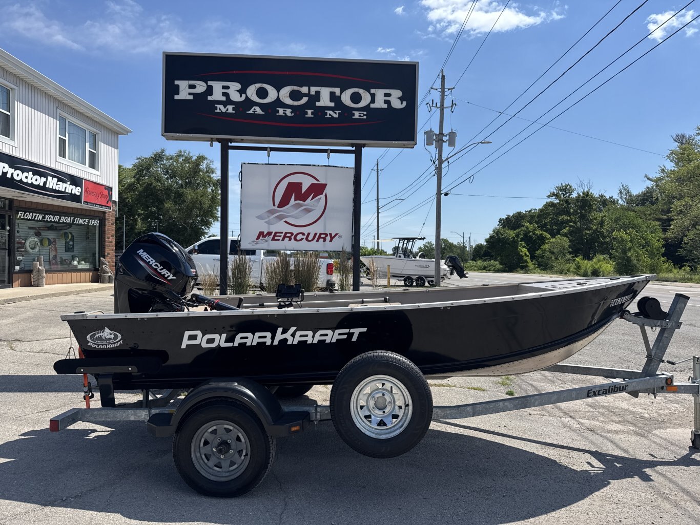 2016 Polar Kraft V1578 Tiller 40HP Mercury FourStroke (2023)