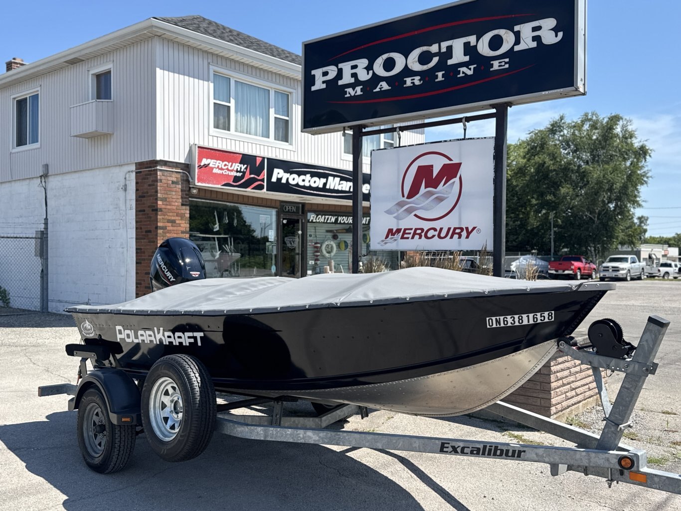 2016 Polar Kraft V1578 Tiller 40HP Mercury FourStroke (2023)