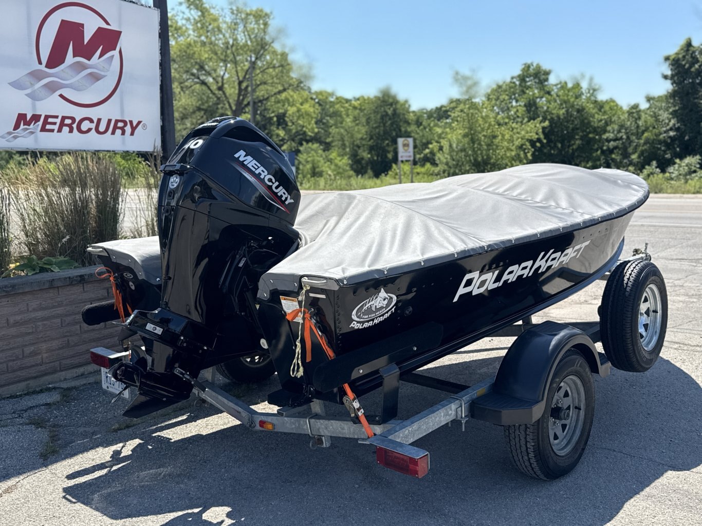 2016 Polar Kraft V1578 Tiller 40HP Mercury FourStroke (2023)