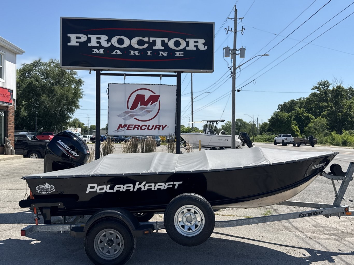2016 Polar Kraft V1578 Tiller 40HP Mercury FourStroke (2023)