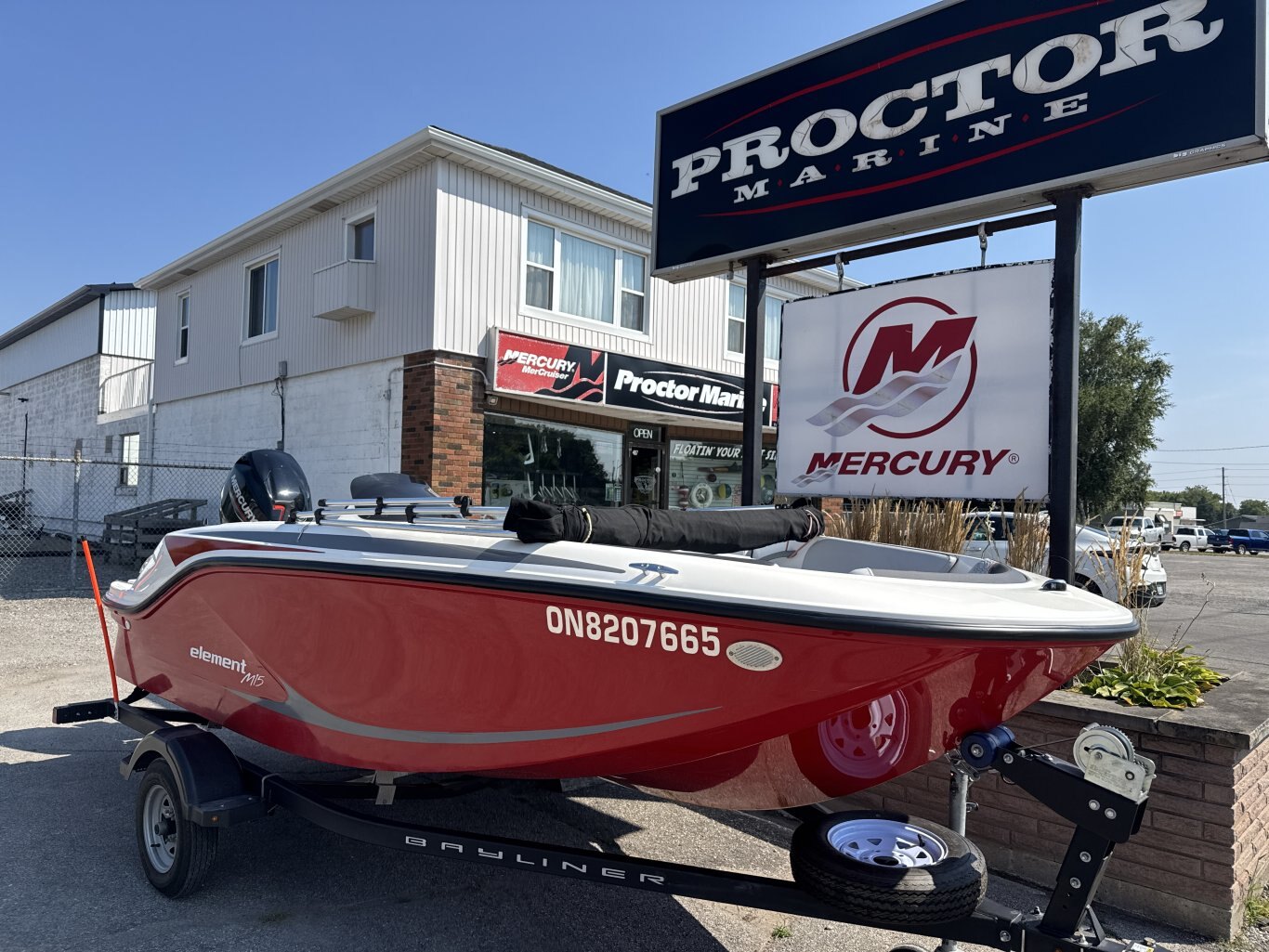2022 Bayliner M15 with 40HP Mercury Outboard