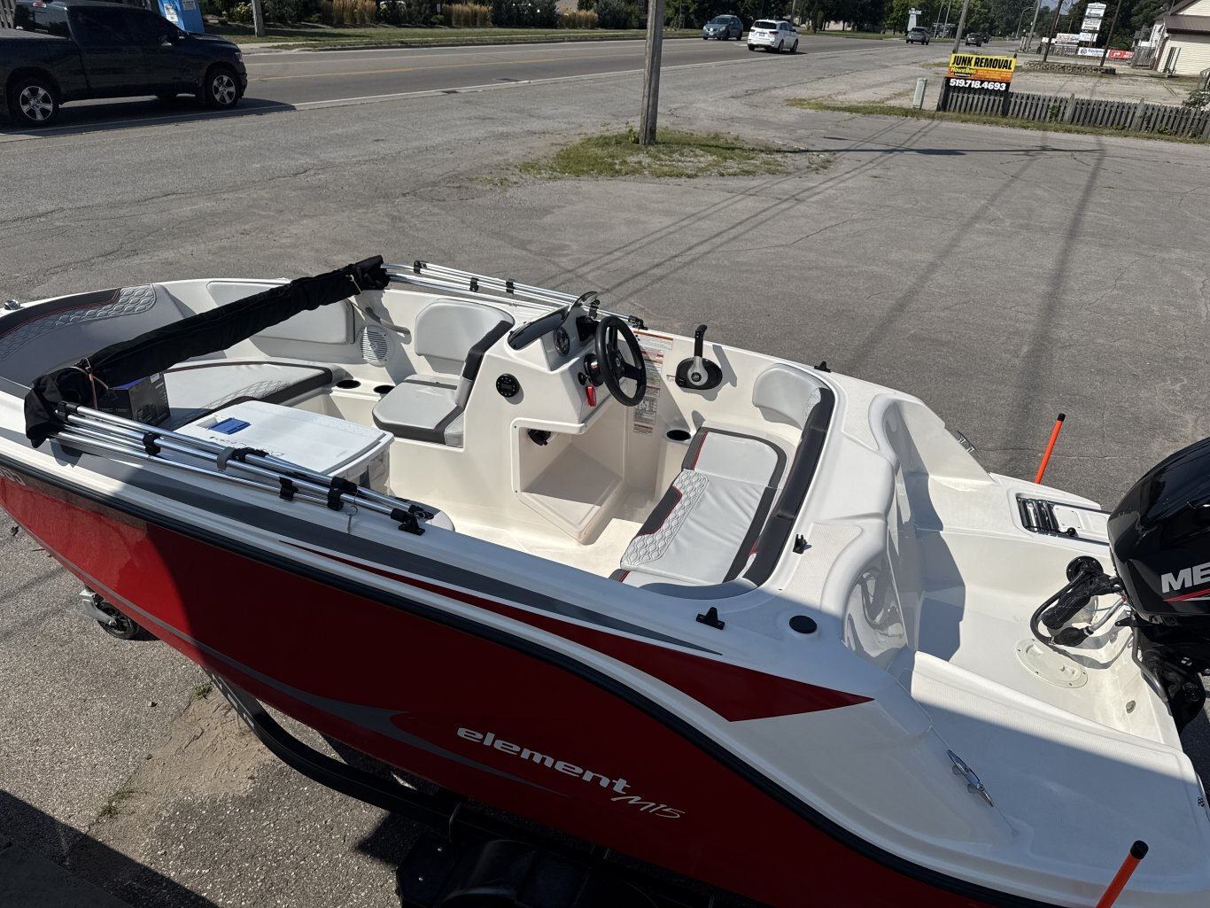 2022 Bayliner M15 with 40HP Mercury Outboard