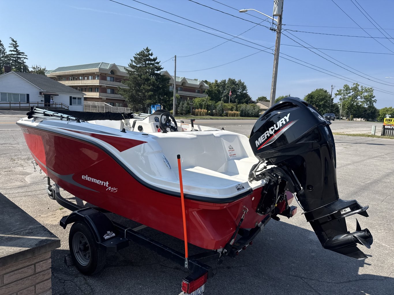 2022 Bayliner M15 with 40HP Mercury Outboard