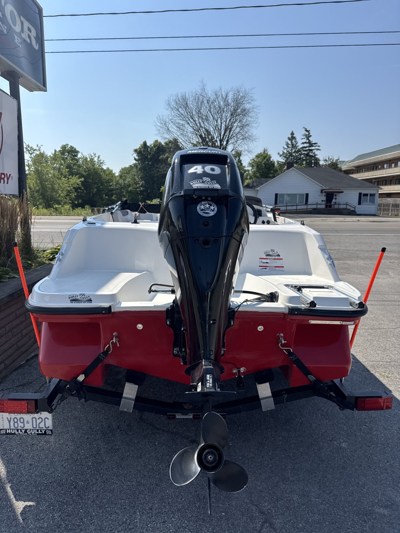 2022 Bayliner M15 with 40HP Mercury Outboard