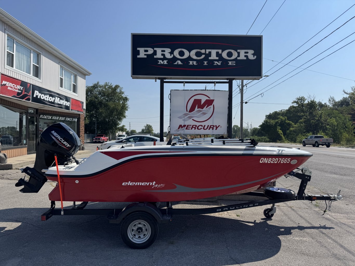 2022 Bayliner M15 with 40HP Mercury Outboard