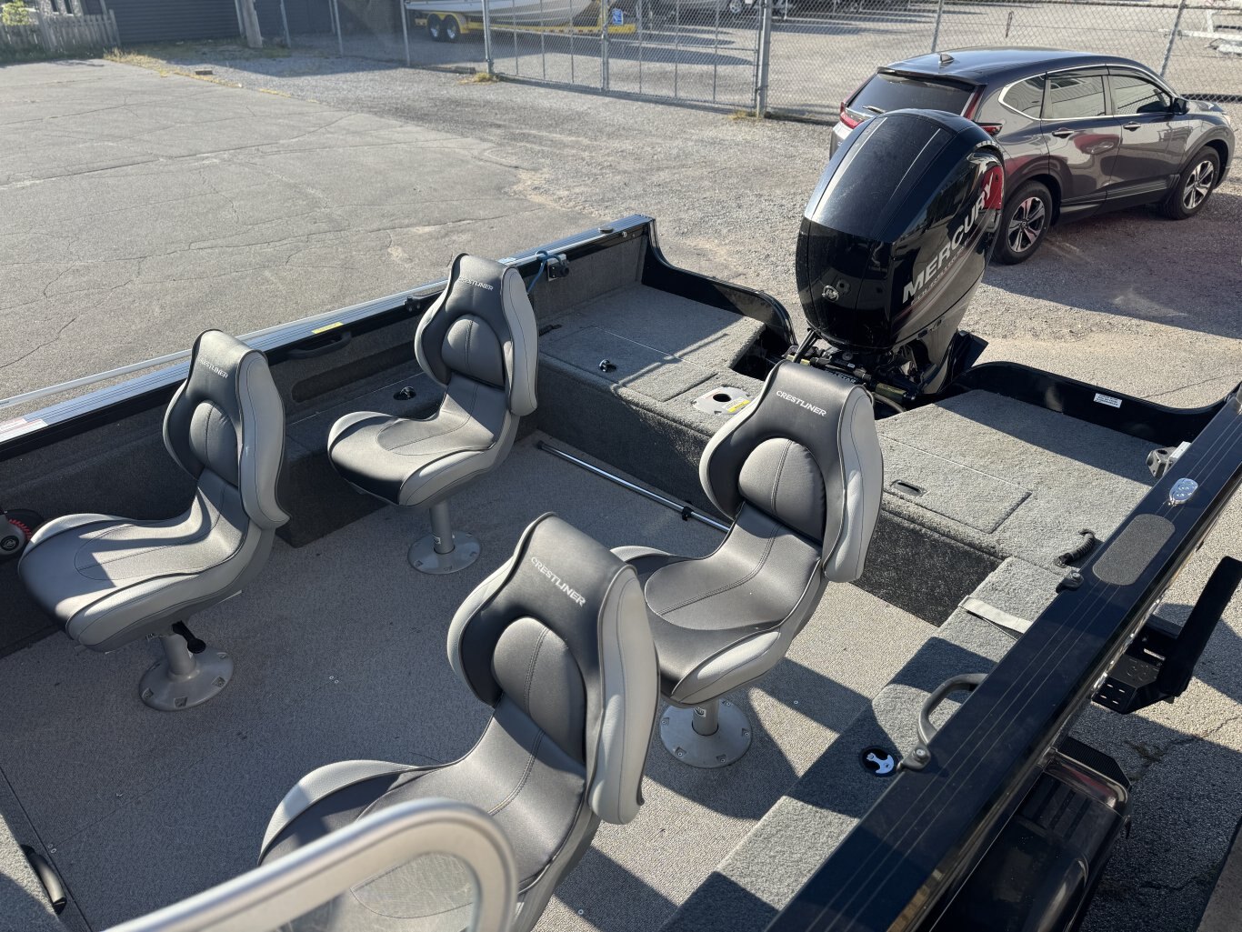 2017 Crestliner 1950 FishHawk Walk Through