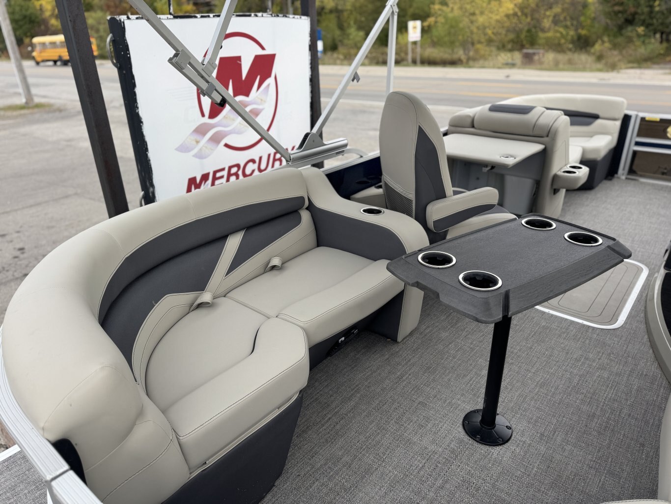 2023 Barletta Cabrio 20QC LOW HRS + NEW Trailer