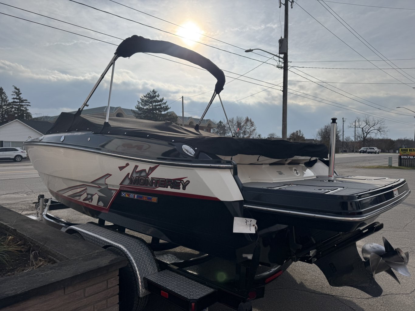 2014 Monterey 234 SS – Loaded, Excellent Condition, with Matching Trailer