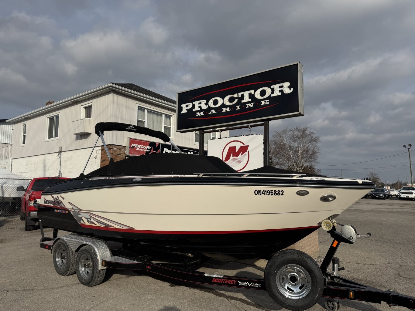 2014 Monterey 234 SS – Loaded, Excellent Condition, with Matching Trailer