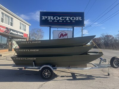 Crestliner Jons - Just Arrived, 1240, 1436, 1448M, 1646M