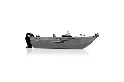 Crestliner 1650 Discovery TILLER Silver exterior