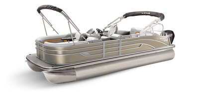 Lowe Boats SS 250CL Caribou Metallic Exterior - Grey Upholstery with Orange Accents