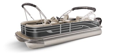 Lowe Boats SS 250CL Charcoal Metallic Exterior - Tan Upholstery with Mono Chrome Accents