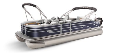 Lowe Boats SS 250CL Indigo Metallic Exterior - Grey Upholstery with Orange Accents