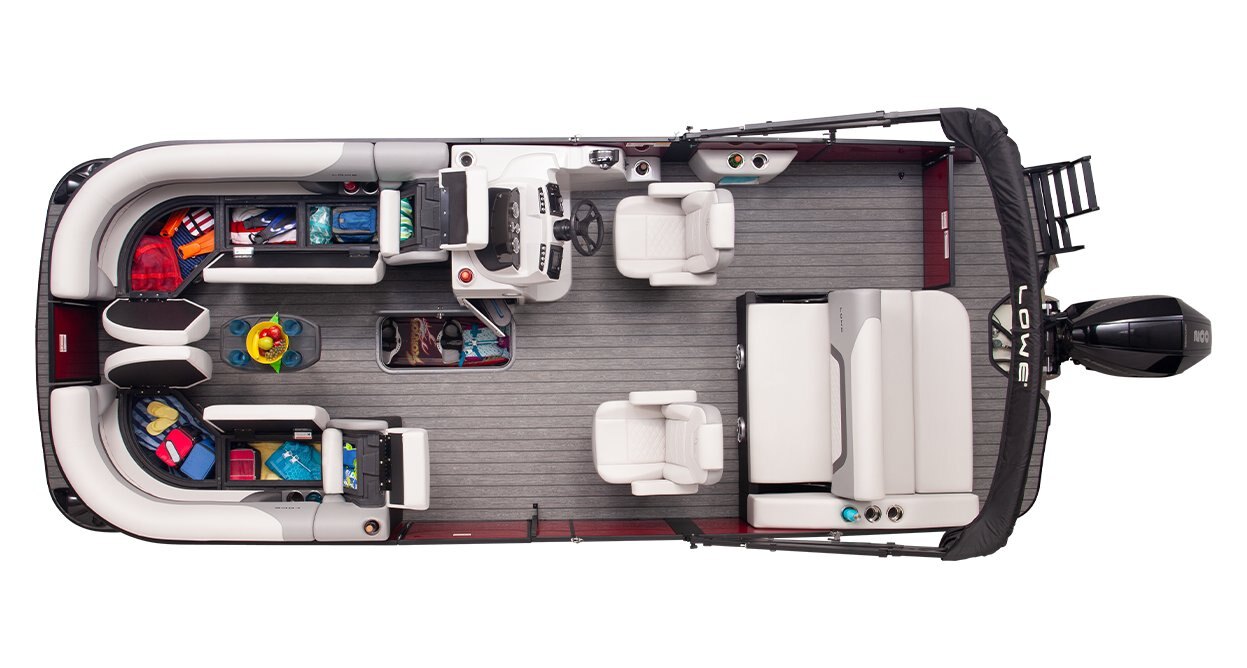 Lowe Boats SS 250DL Two Tone Deep Sea Blue