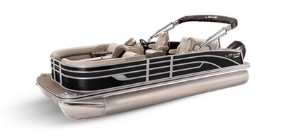 Lowe Boats SS 250DL Black Metallic Exterior - Tan Upholstery with Mono Chrome Accents