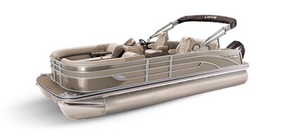 Lowe Boats SS 250DL Caribou Metallic Exterior - Tan Upholstery with Mono Chrome Accents