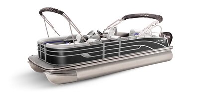 Lowe Boats SS 230CL Black Metallic Exterior - Grey Upholstery with Blue Accents
