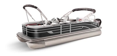 Lowe Boats SS 230CL Black Metallic Exterior - Grey Upholstery with Red Accents