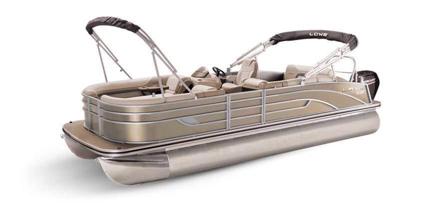 Lowe Boats SS 230CL Caribou Metallic Exterior Tan Upholstery with Mono Chrome Accents