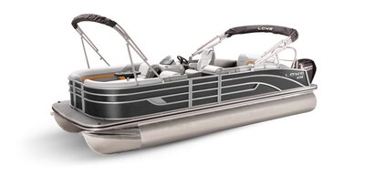 Lowe Boats SS 230CL Charcoal Metallic Exterior - Grey Upholstery with Orange Accents